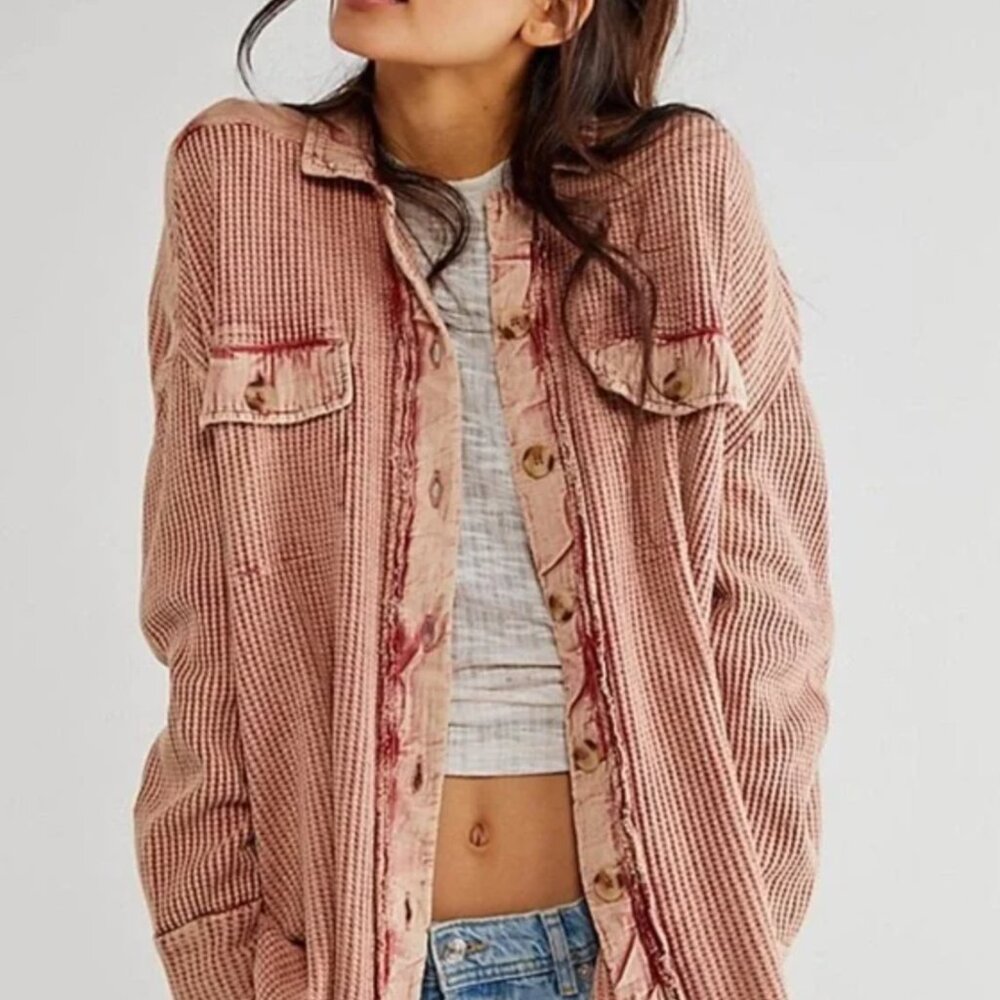Free People FP One Scout Shacket Jacket in Arizona